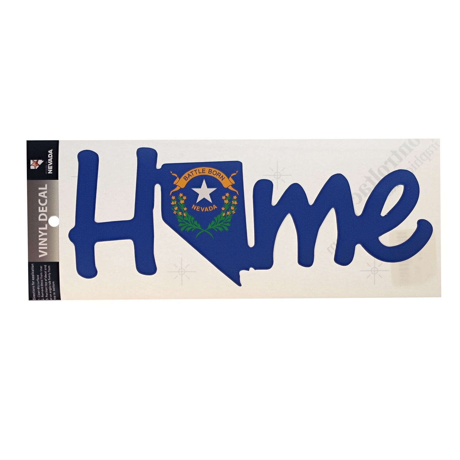 Nevada Home Battle Born 8&quot; Decal