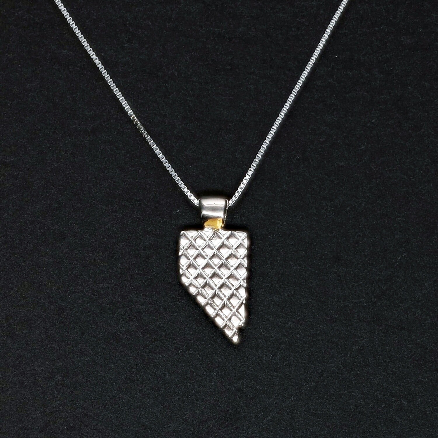 Silver Nevada Diamond Cut Necklace