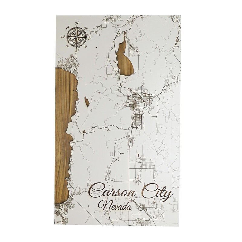 Carson City Map