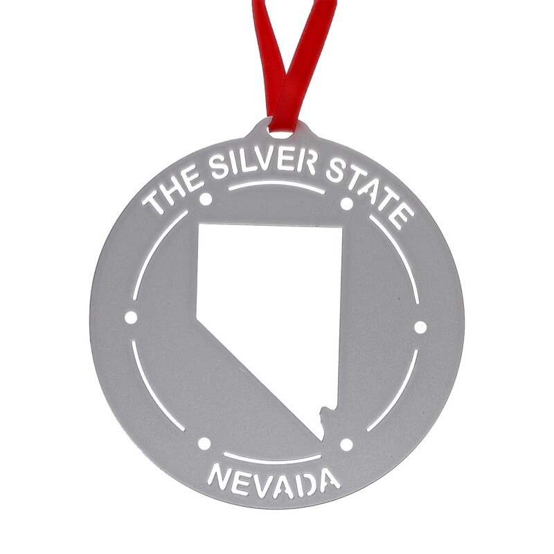 Ornament  Nevada Home 4&quot; Diameter
