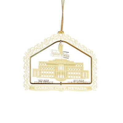 Legislative Building Ornament Brass