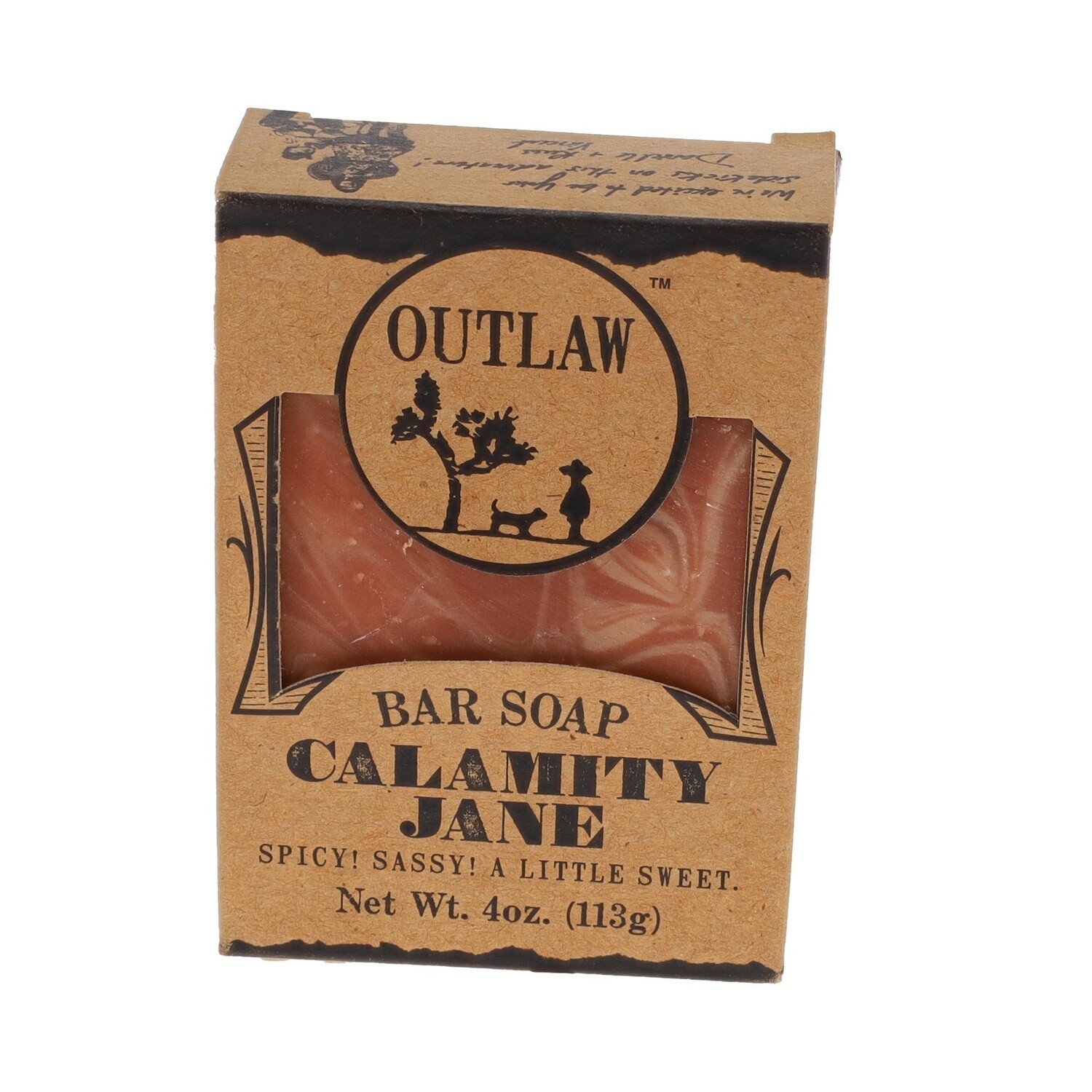 Outlaw Bar Soap, Scent: Calamity Jane