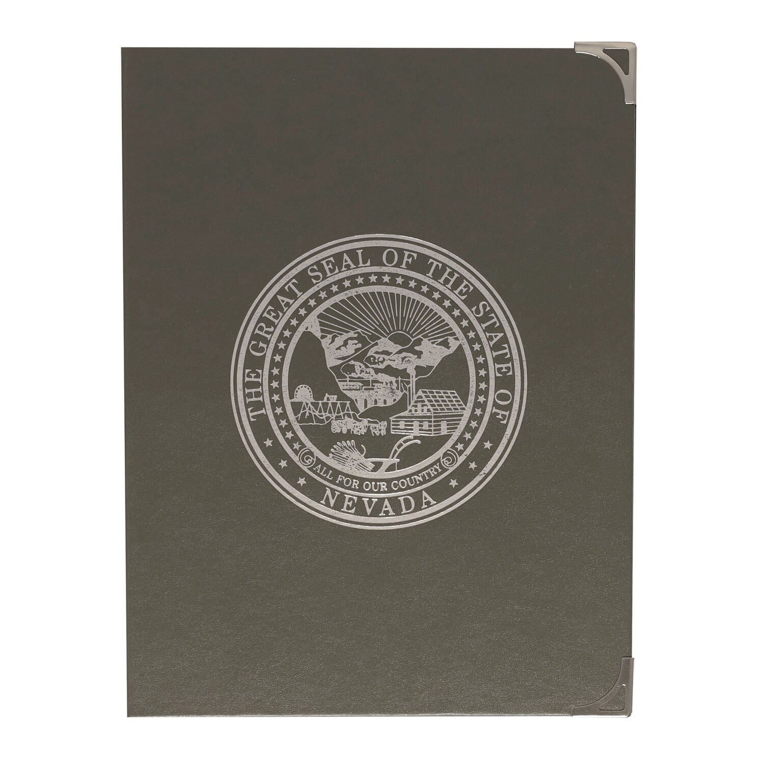 Nevada State Seal Pad Holder, Gray (2 Options)