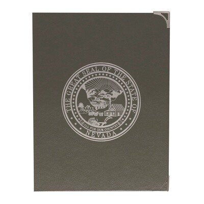 Nevada State Seal Pad Holder, Gray (2 Options)