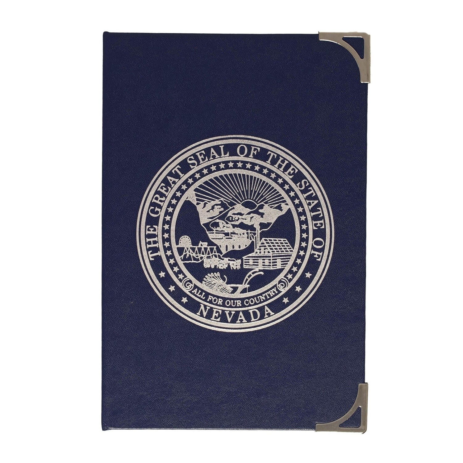 Nevada State Seal Pad Holder, Blue 5&quot;x8&quot;