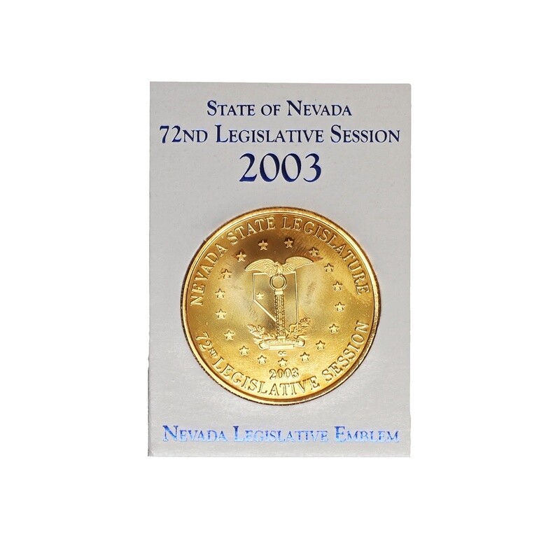 2003 Session Medallion - Bronze