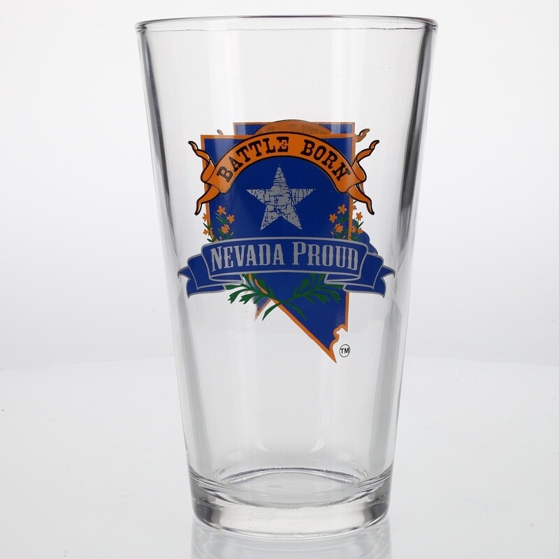 Nevada Proud Pubs Glass
