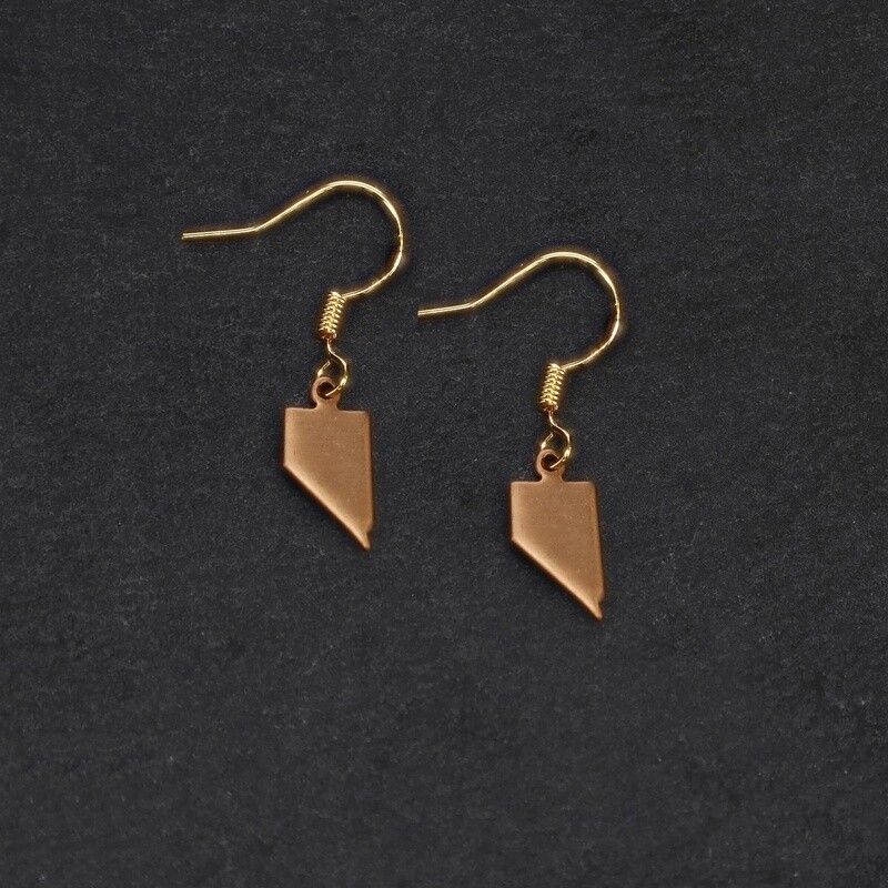 Gold Nevada Earrings