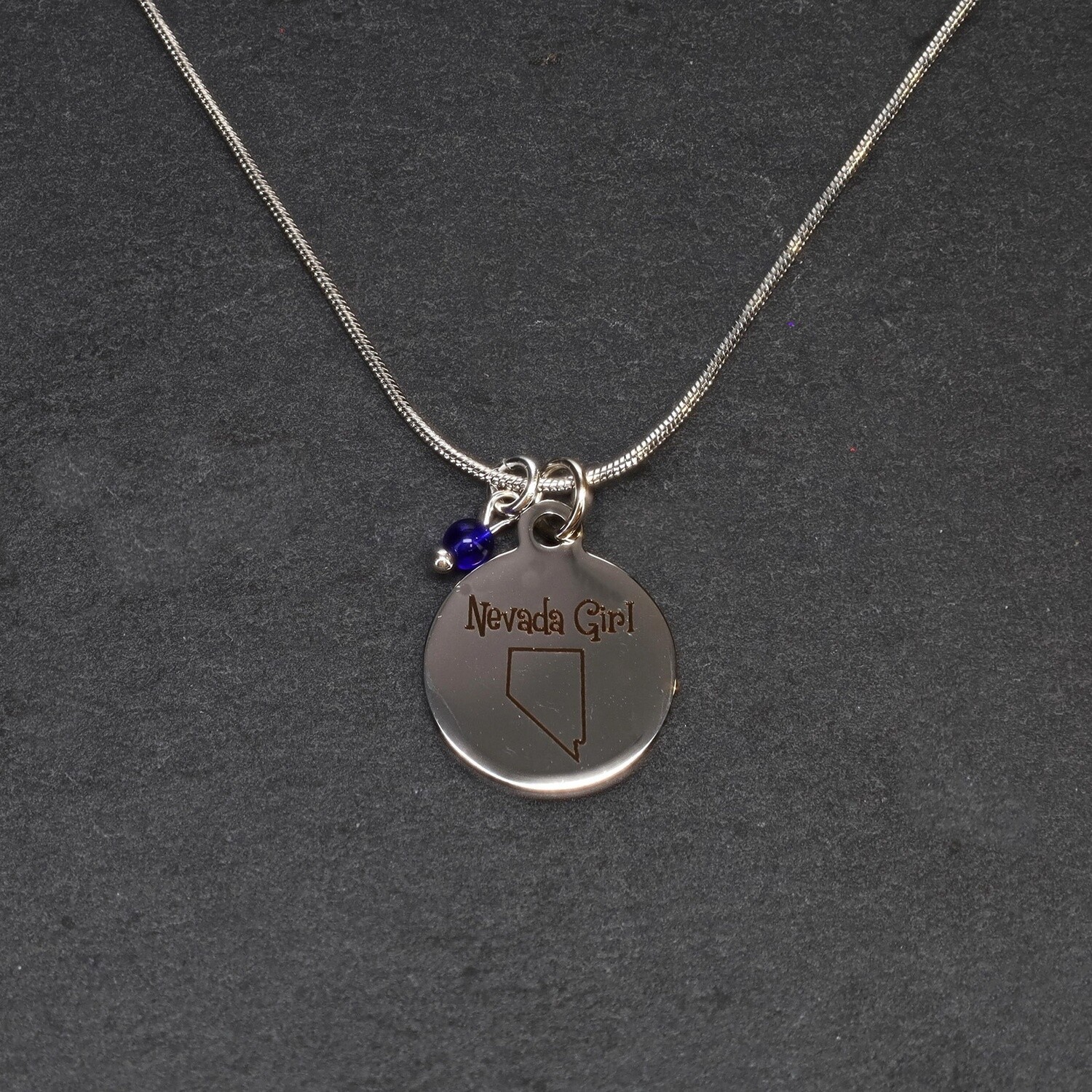 Nevada Girl Charm Necklace