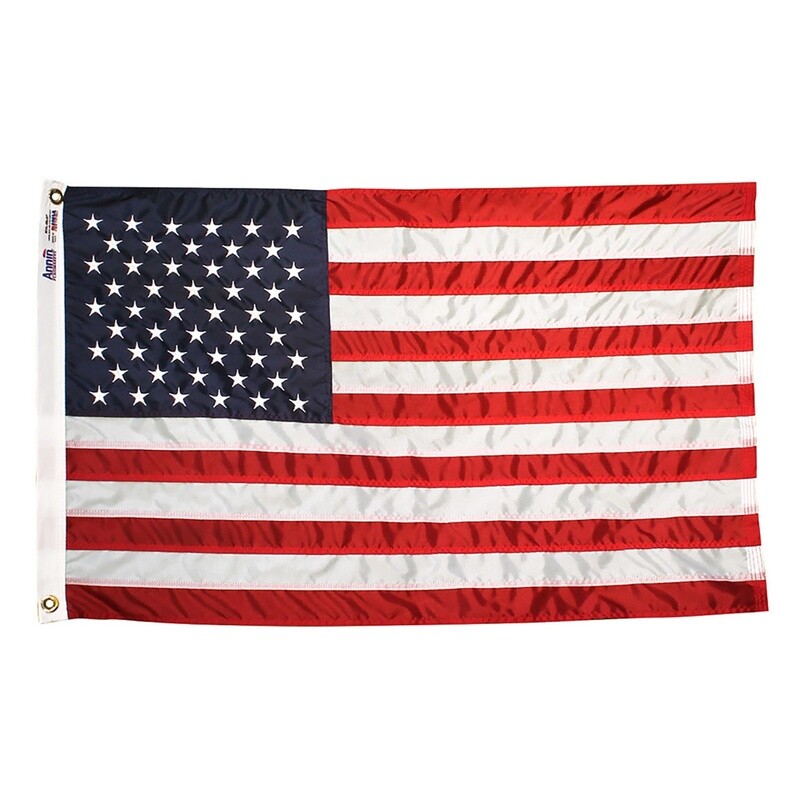 3&#39; x 5&#39; Nyl-Glo U.S. Flag