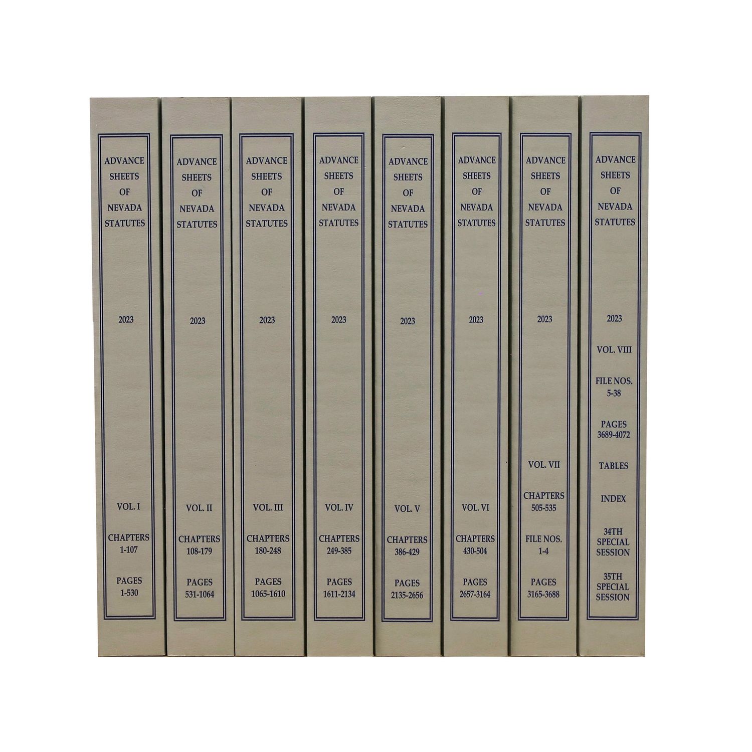 Advance Sheets
