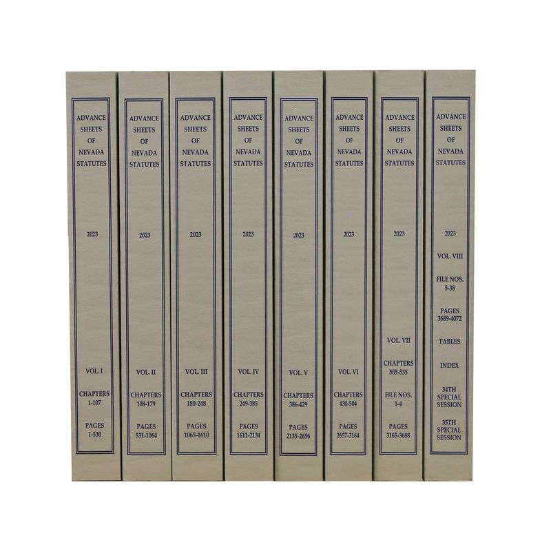 Advance Sheets