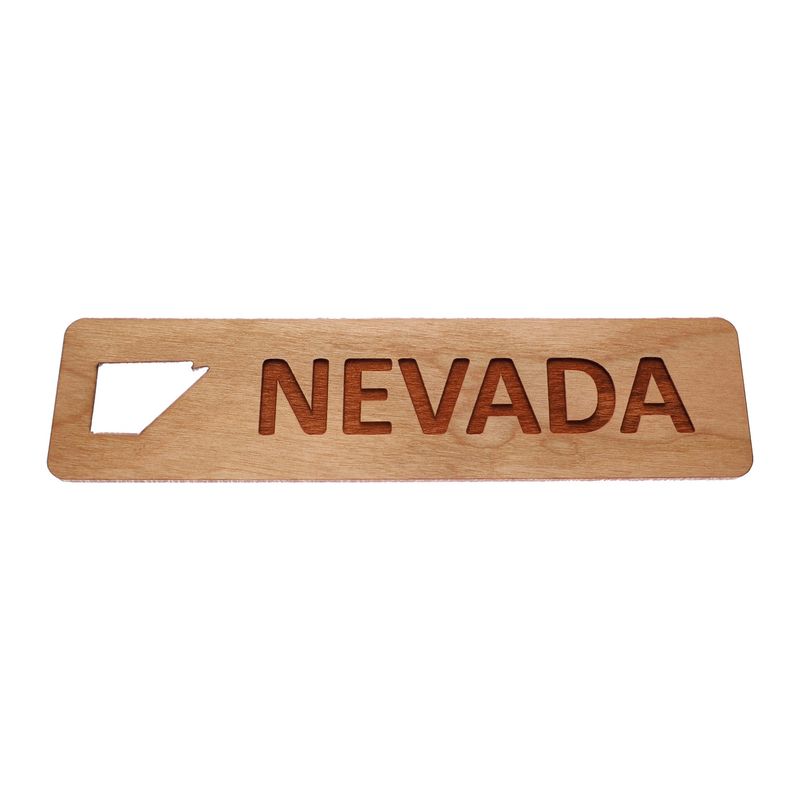 Nevada Hardwood Bookmark