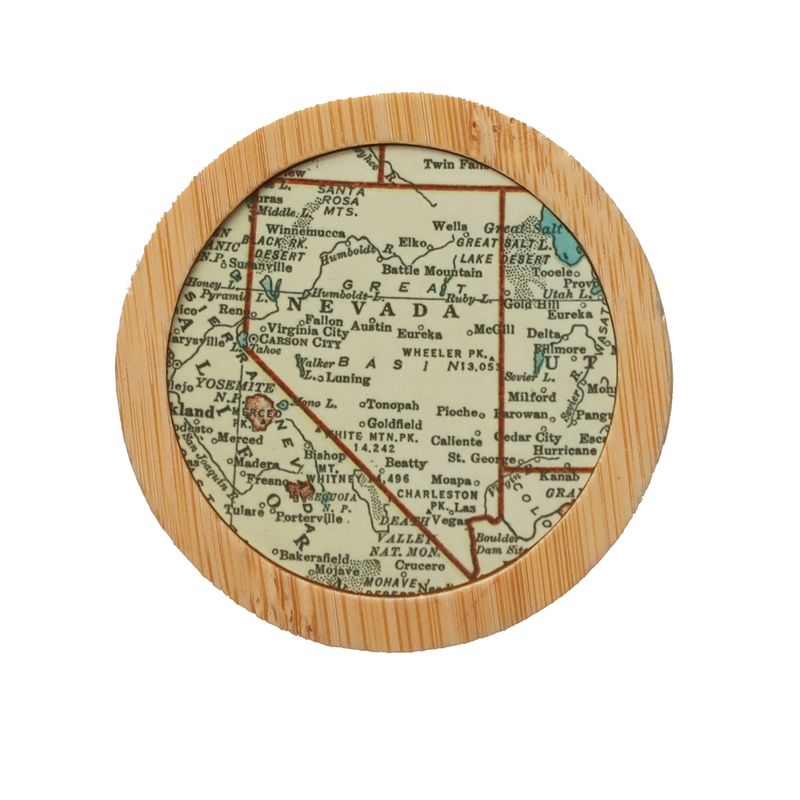 Nevada Map Magnetic Bottle Opener