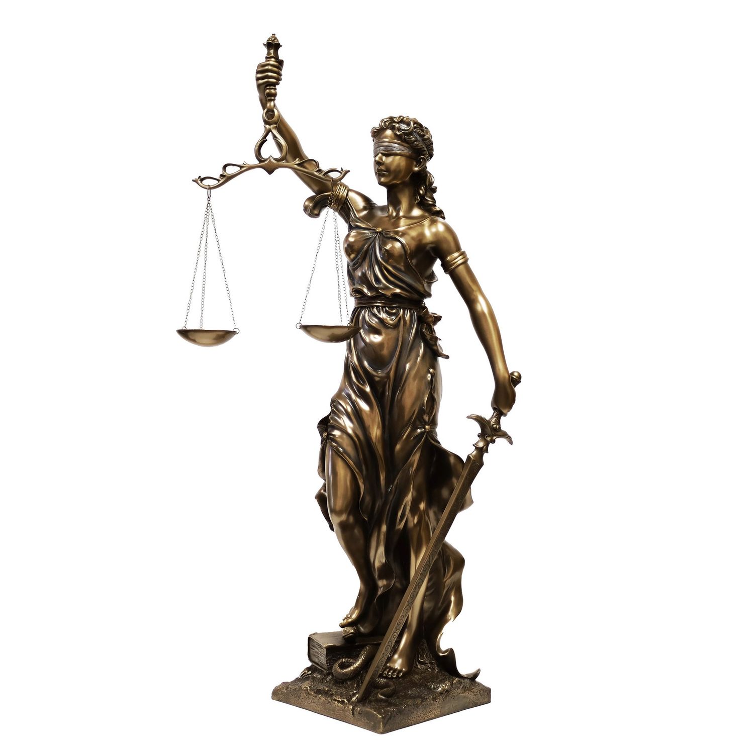 Large Lady Justice 30"