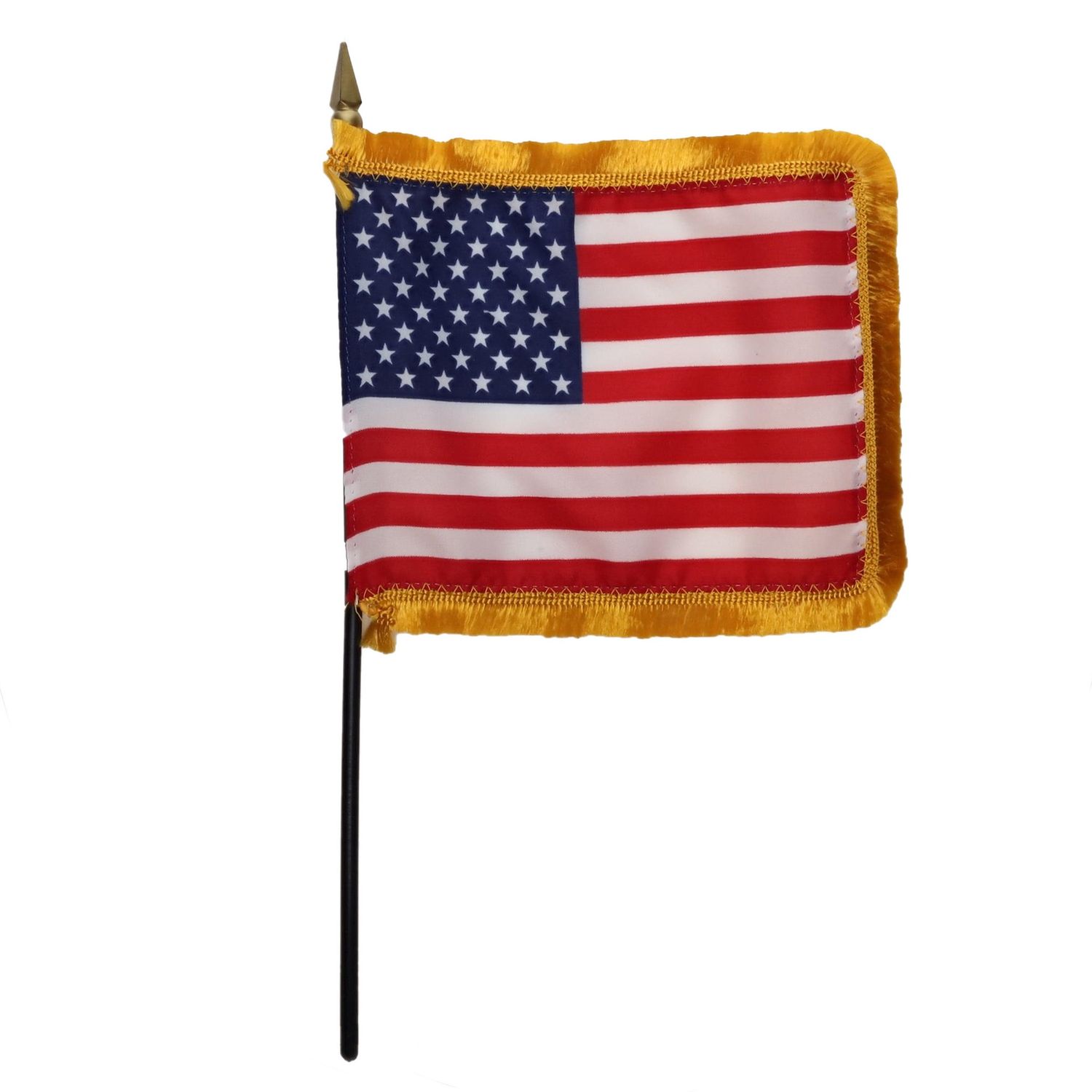 Flag - U.S., Fringed - 4&quot; x 6&quot;