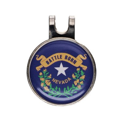 Golf - Ball Marker Hat Clip - Battle Born