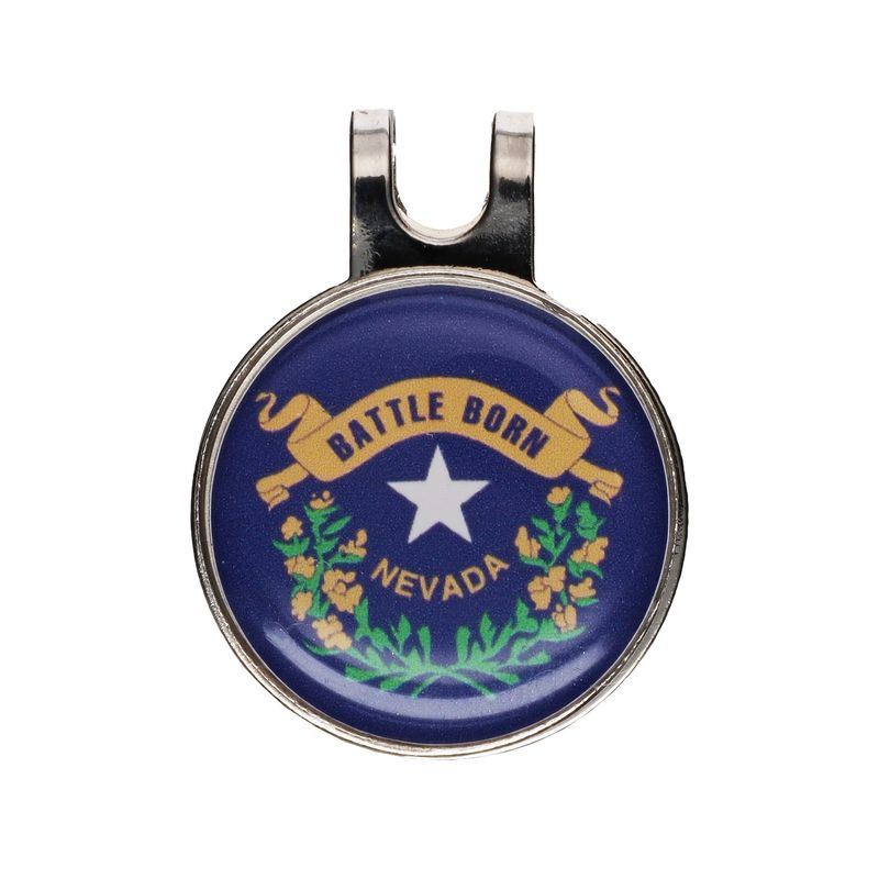 Golf - Ball Marker Hat Clip - Battle Born