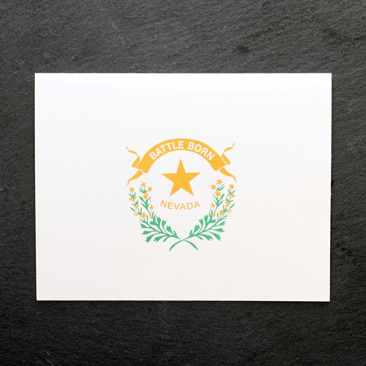 Battle Born - Blank Note Card