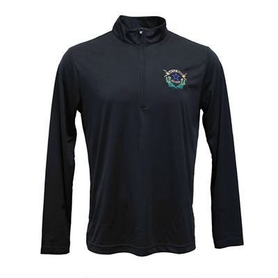 Battle Born Performance 1/4 Zip, Black