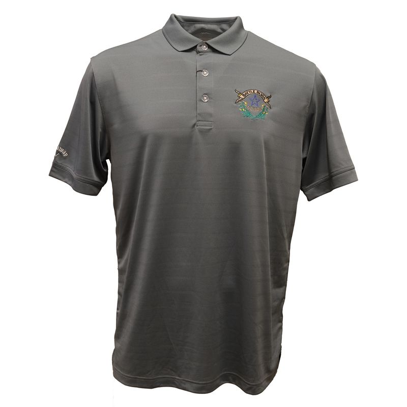 Battle Born Golf Shirt in Grey