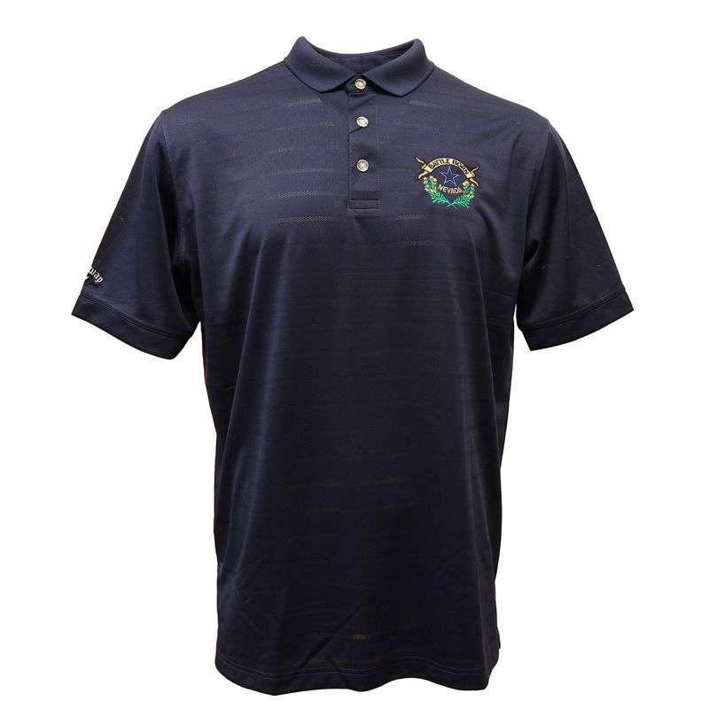 Battle Born Golf Shirt in Navy