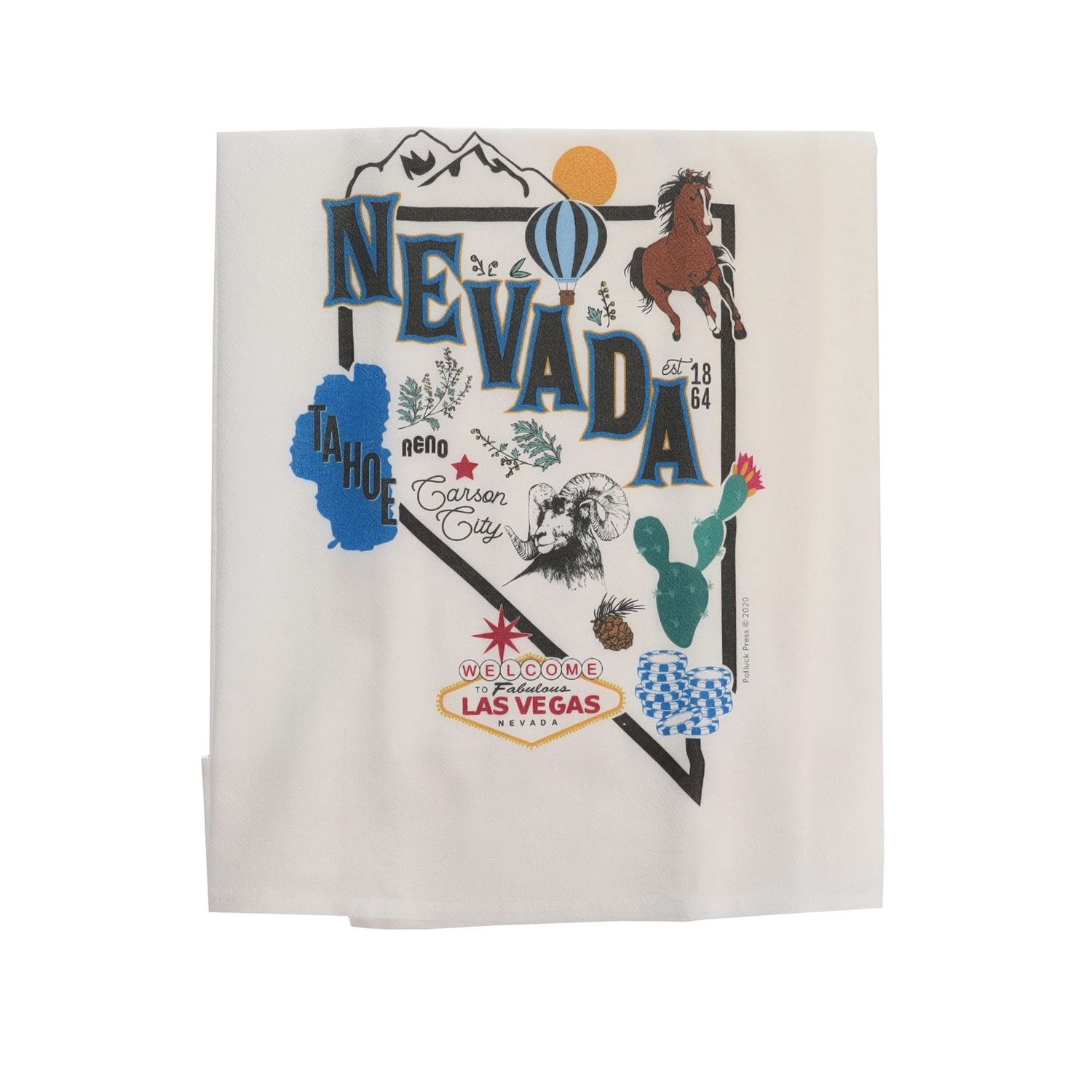 Flour Sack Towel, Design: Nevada