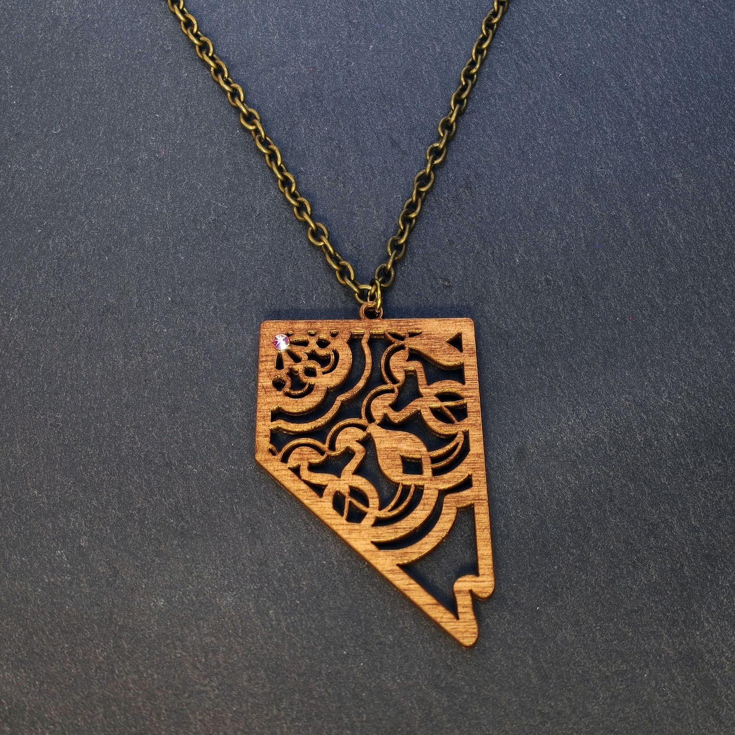 Home Sweet Home NV Necklace - 24&quot; Chain