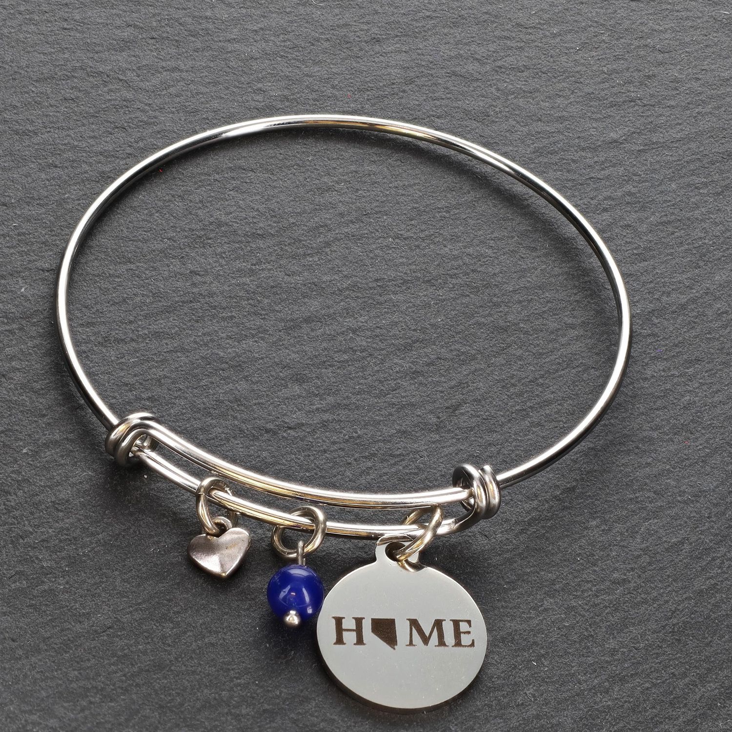 Nevada Home Charm Bracelet
