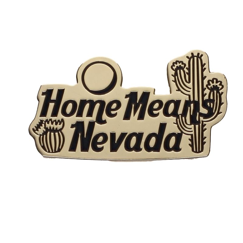 Home Means Nevada Pin