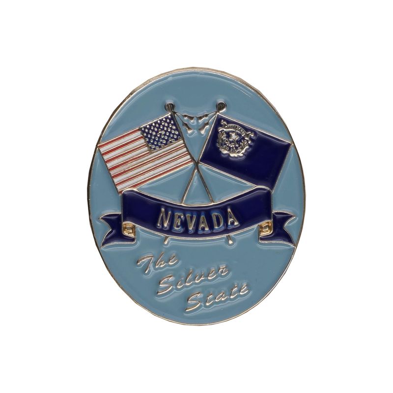 NV Silver State Pin