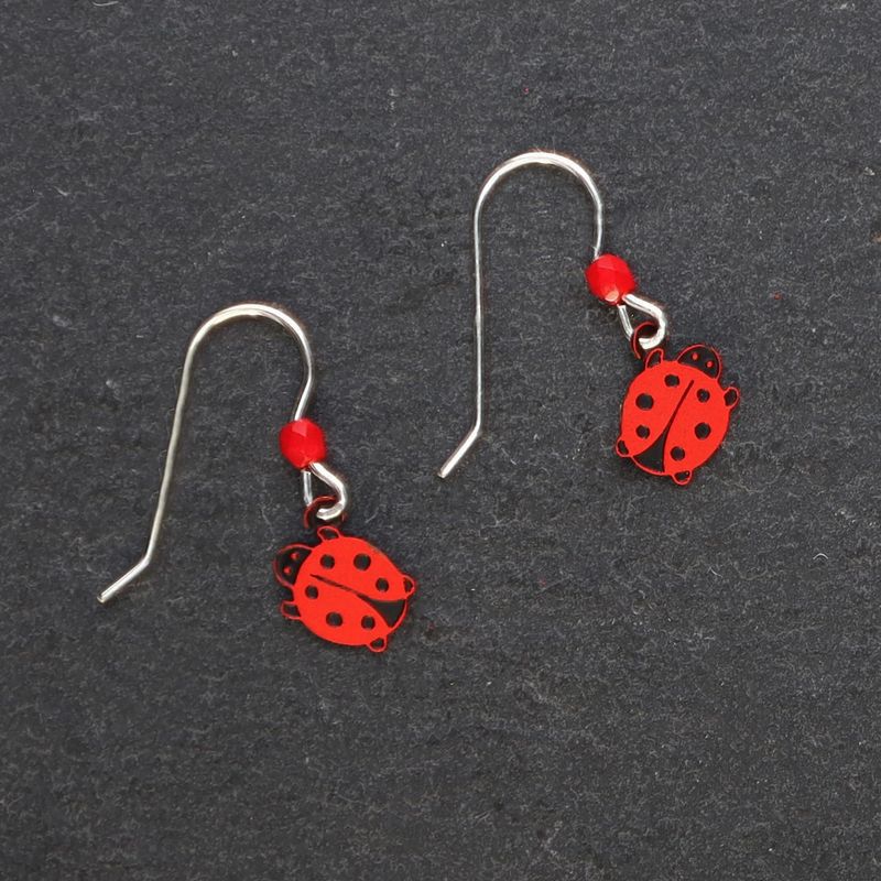 Lady Bug Earrings