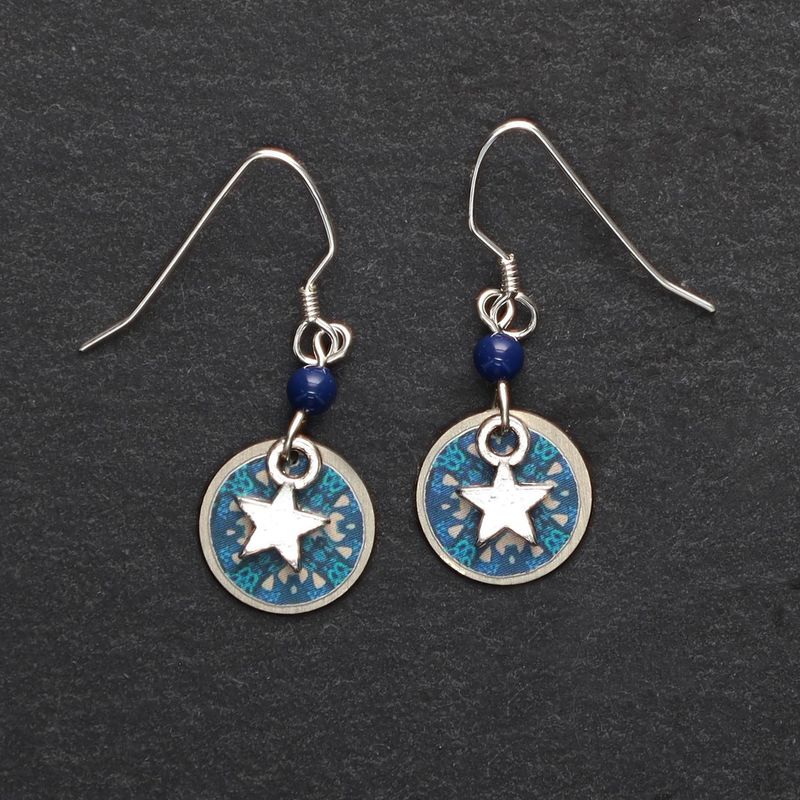 Star Charm Earrings