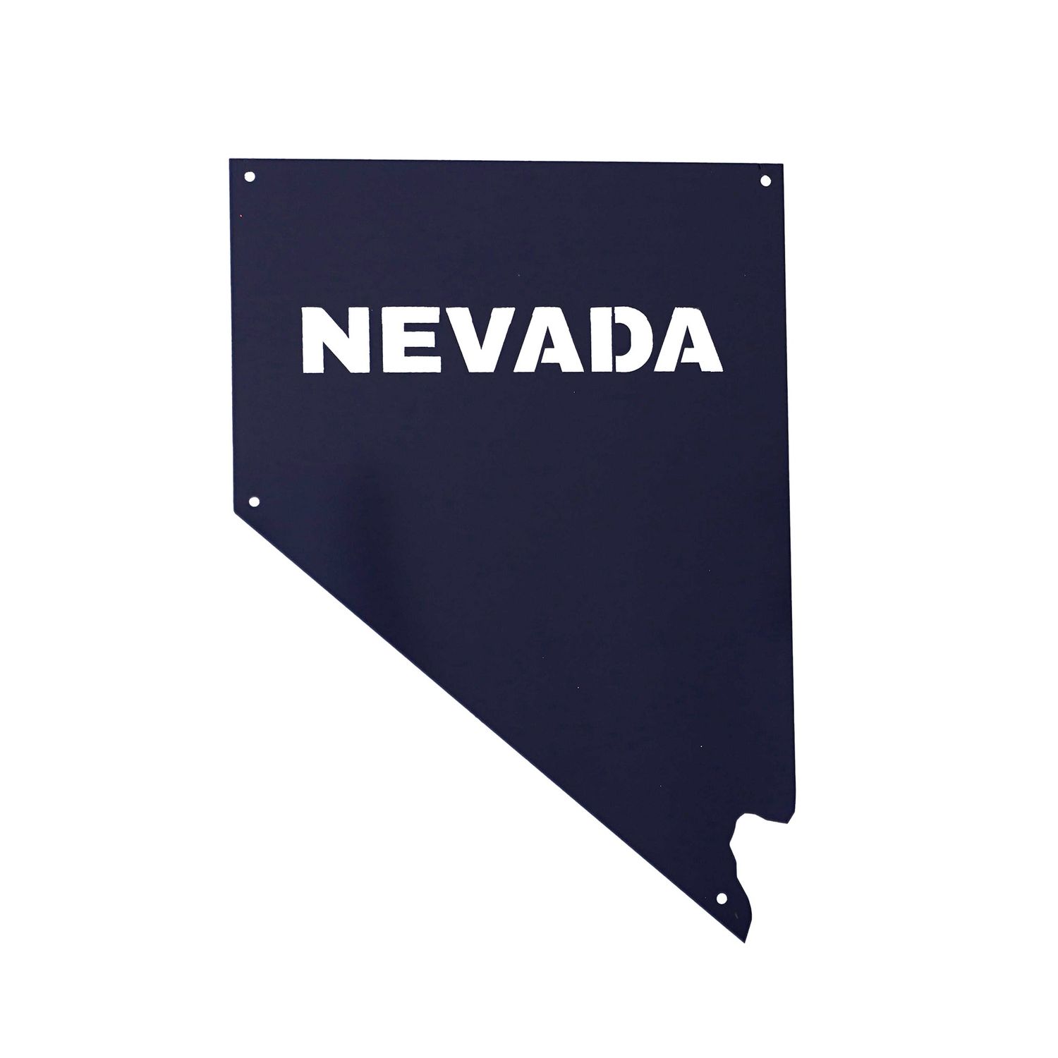 Nevada Block Metal Wall Decor