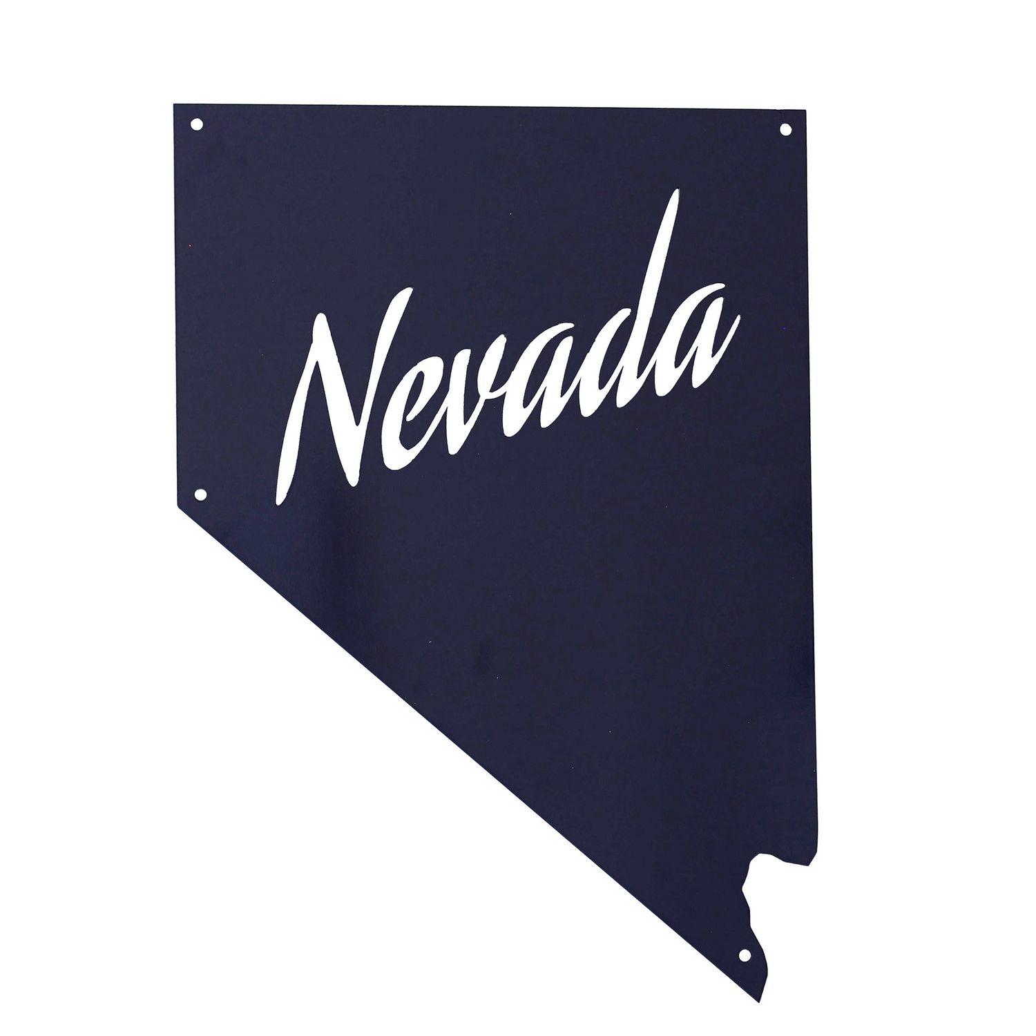 Nevada Script Metal Wall Decor