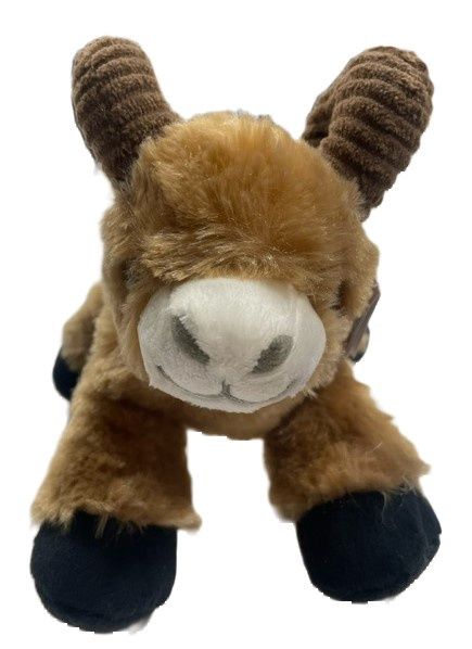 Bighorn Sheep Plush Animal - 7"