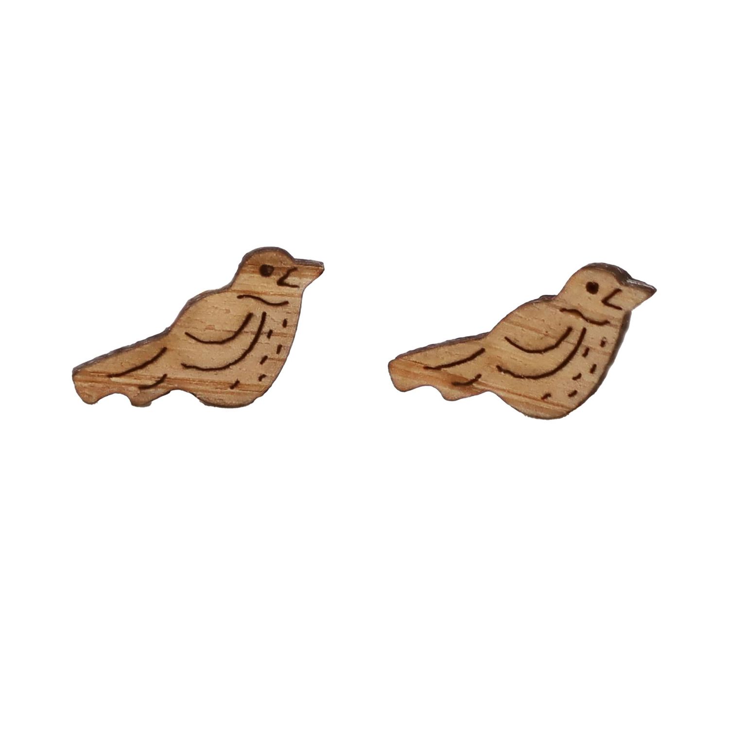 Song Bird Bamboo Earrings