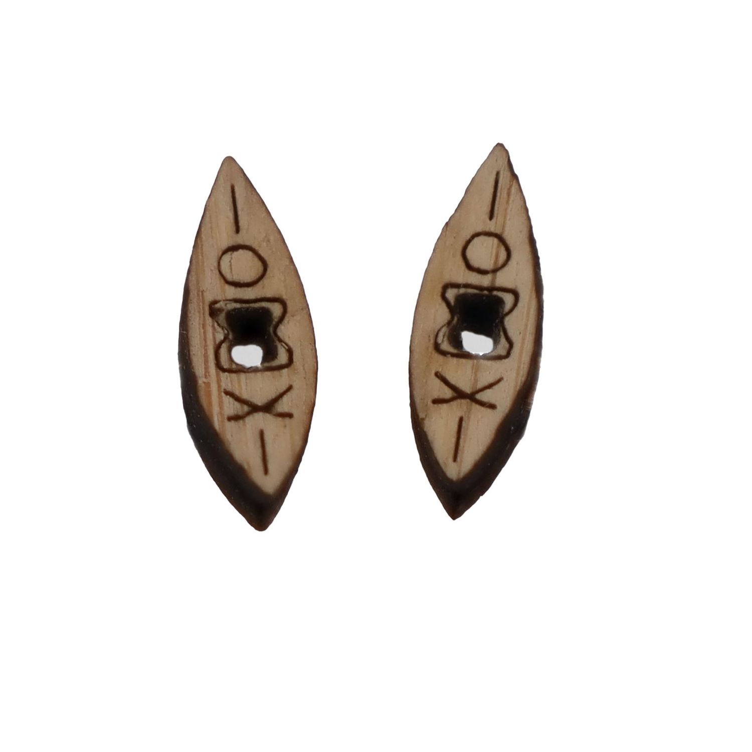 Kayak Bamboo Earrings