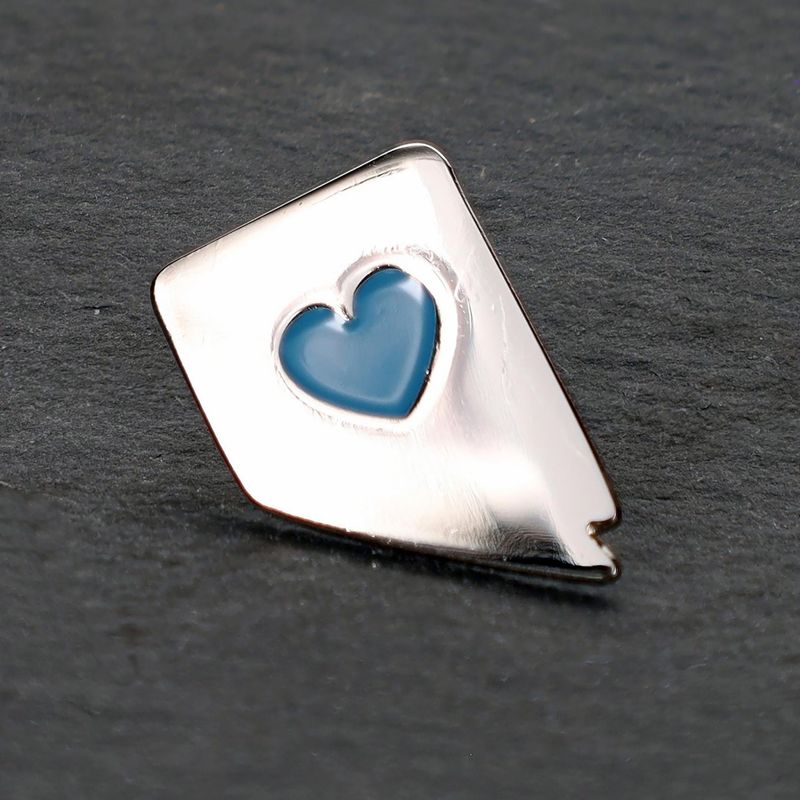 Nevada Blue Heart Pin
