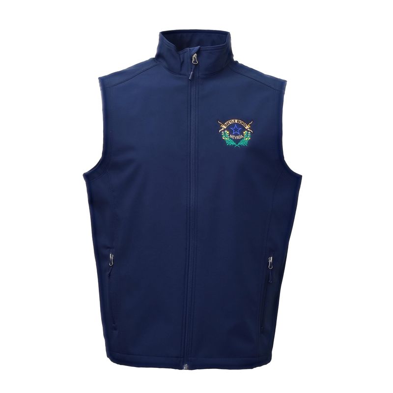 Battle Born Soft Shell Vest - Navy