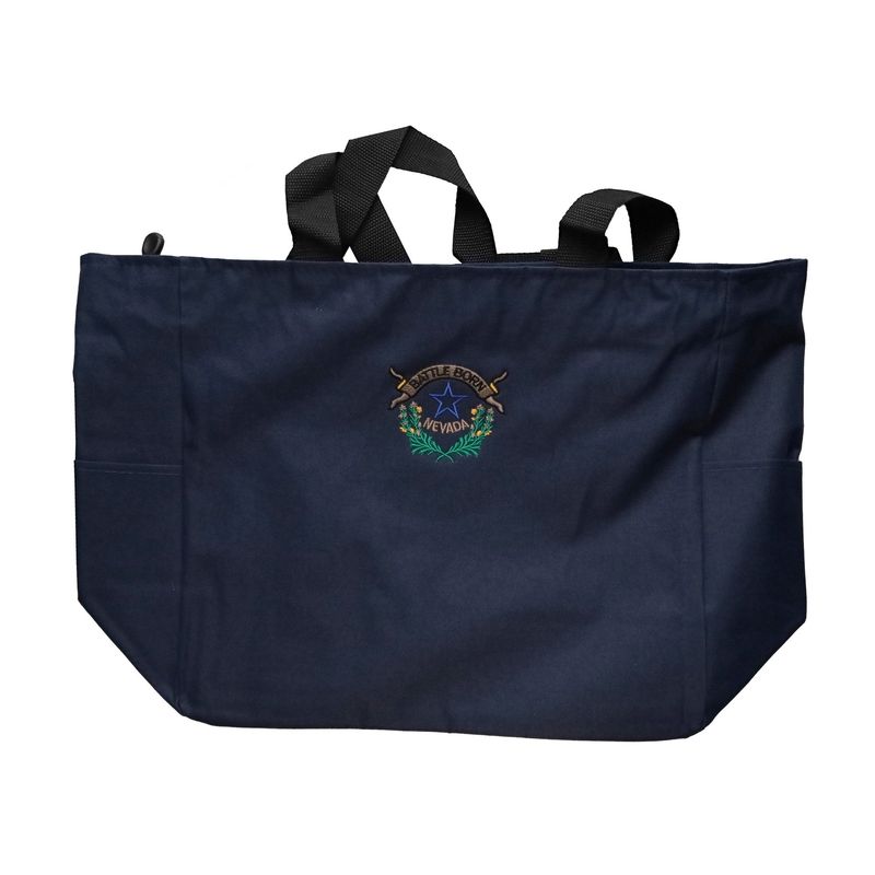 Battle Born, Full Zip Tote Bag