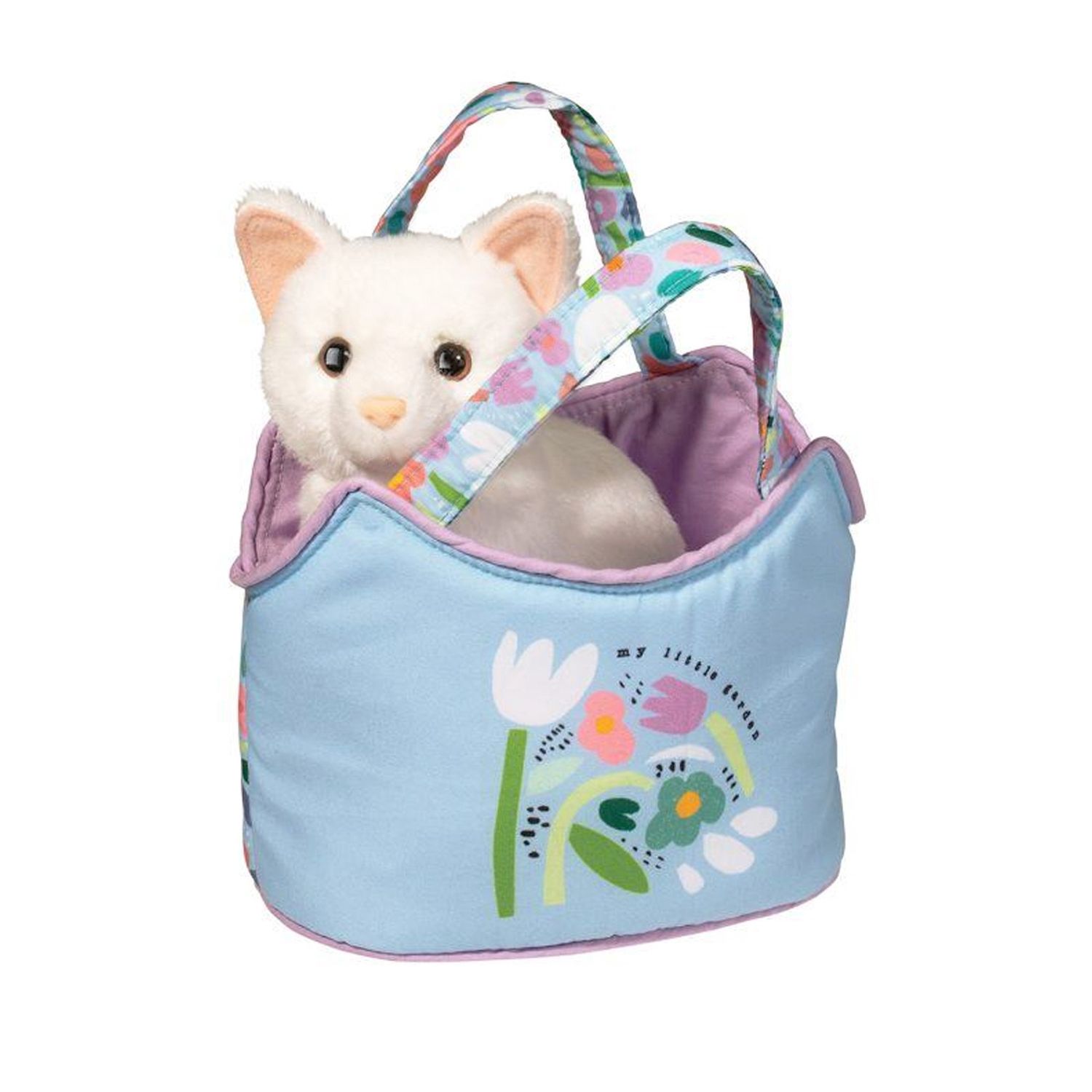My Little Garden Sassy Sak w/ White Cat