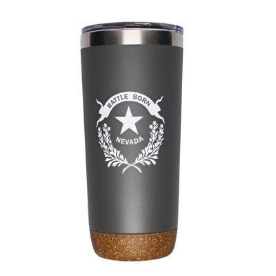Stainless Steel Cork Bottom Tumbler