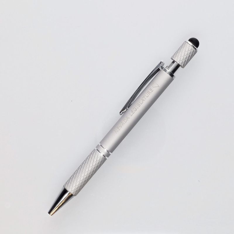 Nevada Legislature Spin Pen w/ Stylus