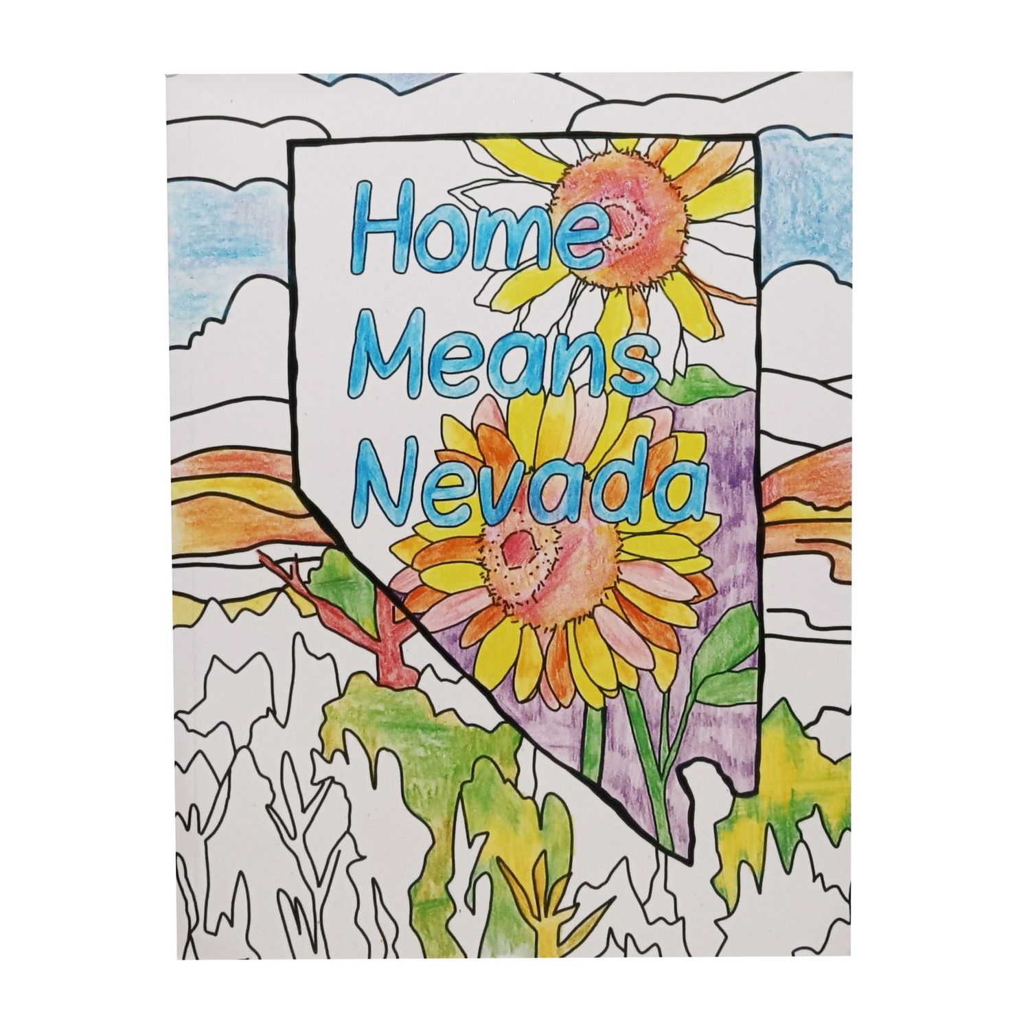 Home Means Nevada Coloring Book