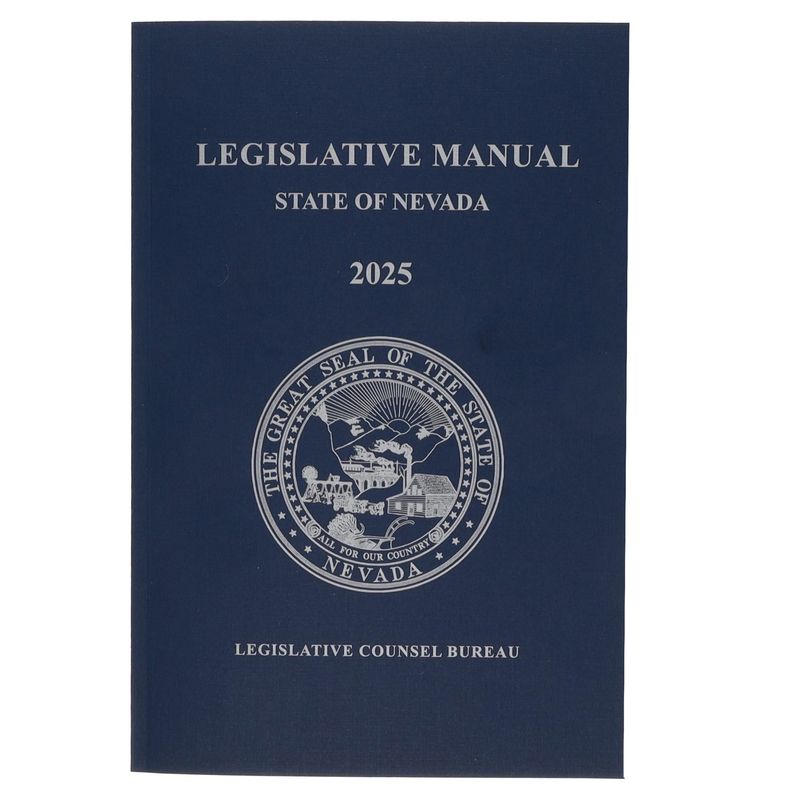 2025 Legislative Manual - Paperback