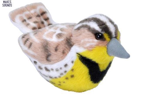 Western Meadowlark Plush Animal with Sound