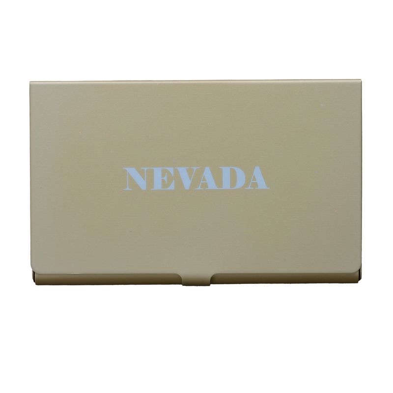 Gold Tone "Nevada" Card Holder