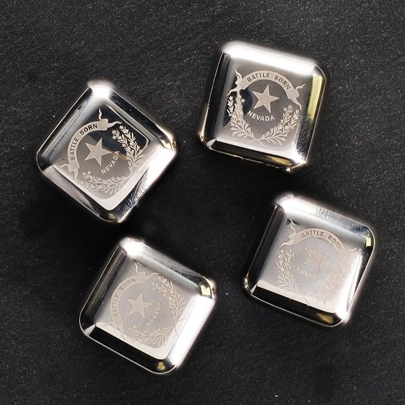 4pc Reusable Ice Cubes