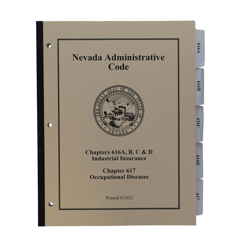 NAC Chapters 616A, B, C, D and 617 Booklet